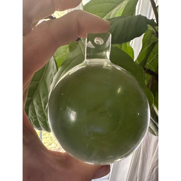 Replacement Chandelier Crystal Ball Finial - Large 3” glass - Picture 2 of 6